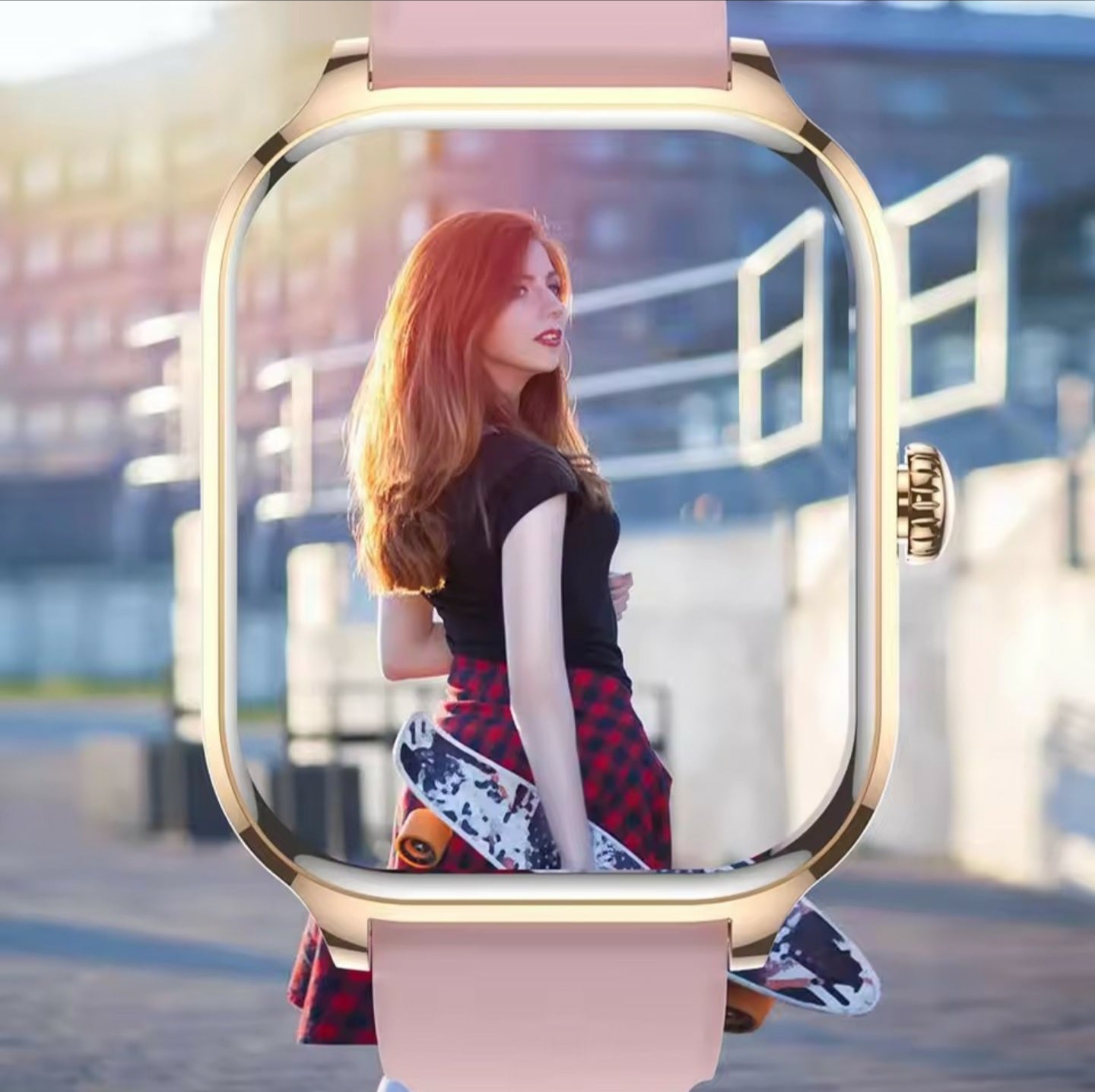 Montre Intelligente 2.01 pouces — Sport & Santé