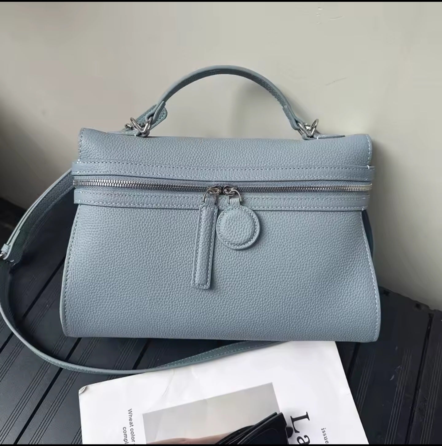 Sac à Main Luxe Femme Rose – Bandoulière Élégante en Cuir Souple