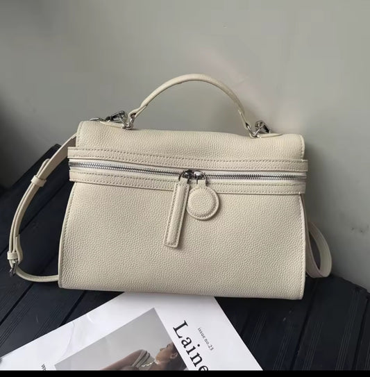 Sac à Main Femme Vintage Gris – Élégant avec Bandoulière