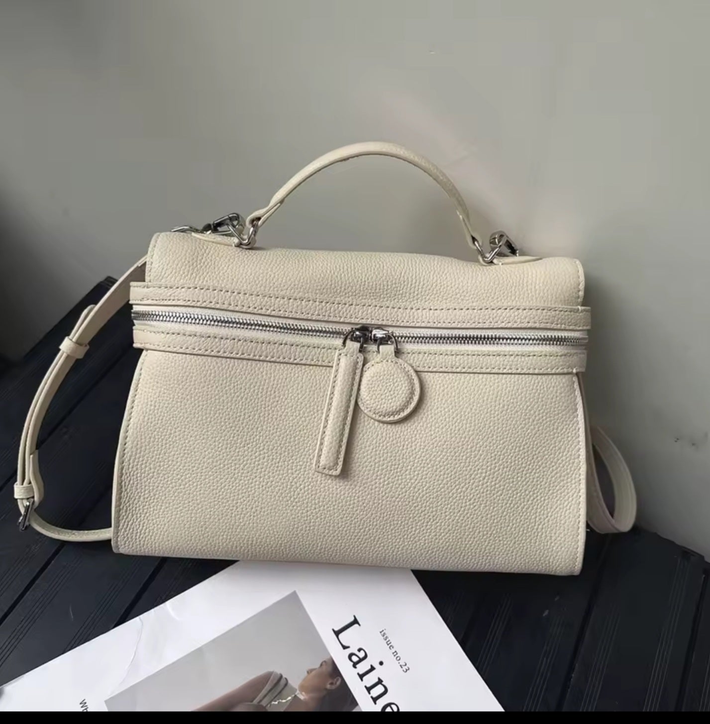 Sac à Main Luxe Femme Rose – Bandoulière Élégante en Cuir Souple